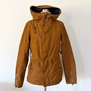 Volcom Women’s Jasper Insulated Snowboard Snow Jacket Copper Small S